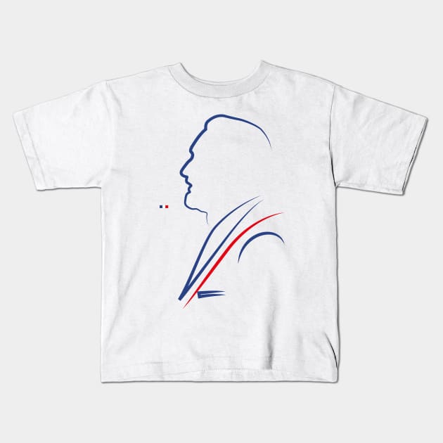 Cyril Hanouna - Président 2022 Kids T-Shirt by Butchkassidy